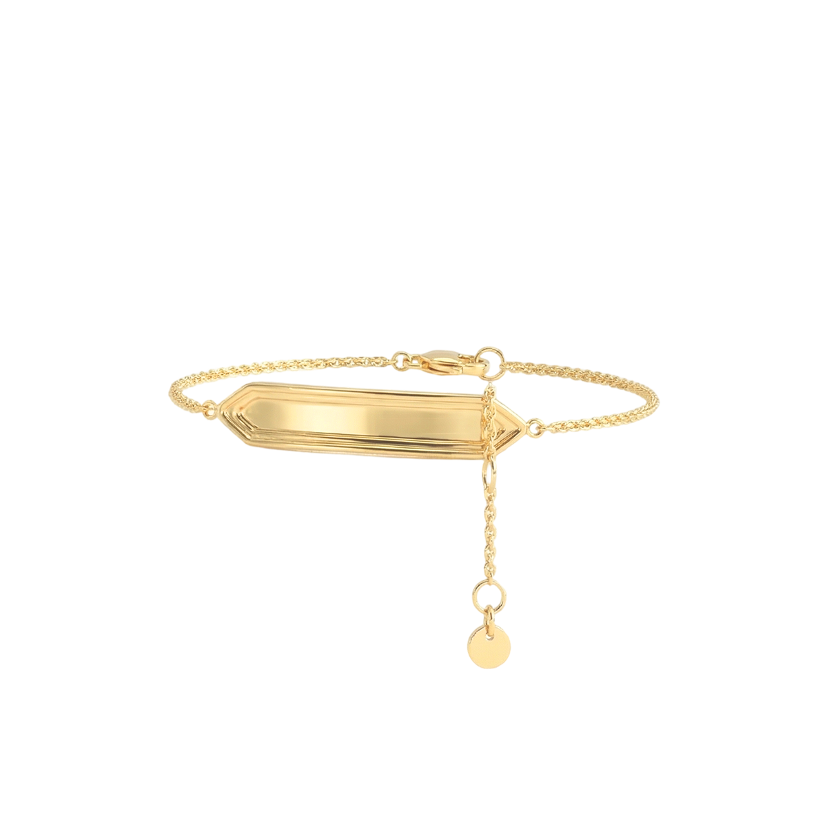 Gold Plated SwapBar Bracelet SB007G