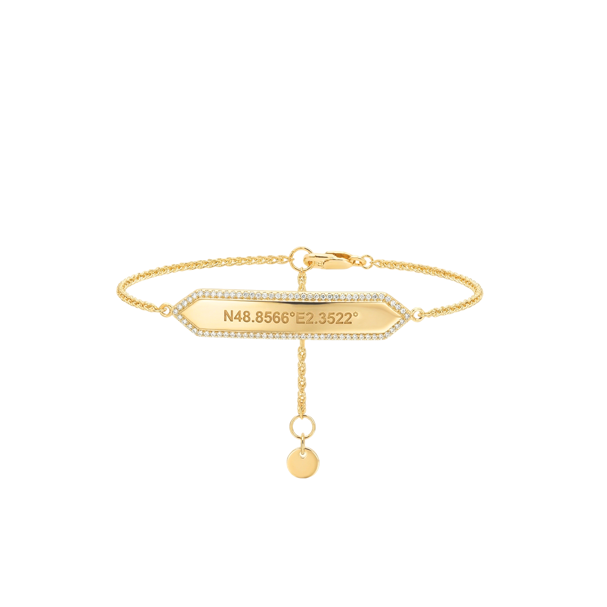Gold Plated SwapBar Bracelet SB007G