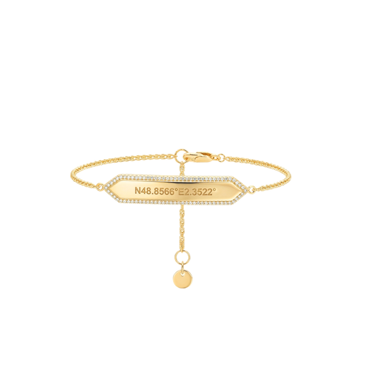 Gold Plated SwapBar Bracelet SB007G