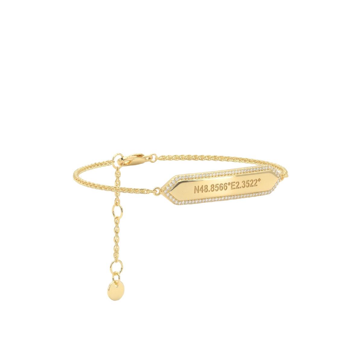 Gold Plated SwapBar Bracelet SB007G