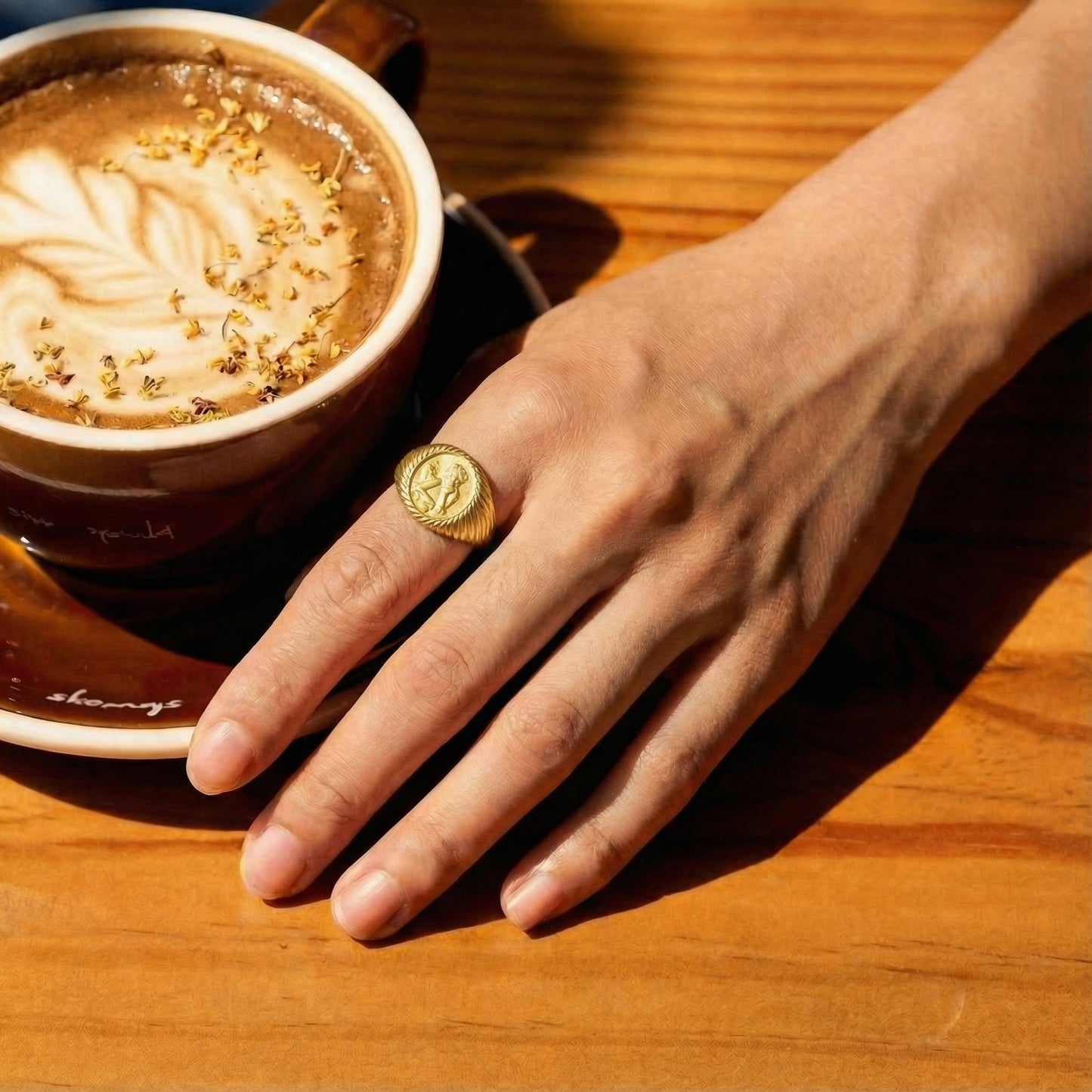 Legacy Coin Ring SR004G