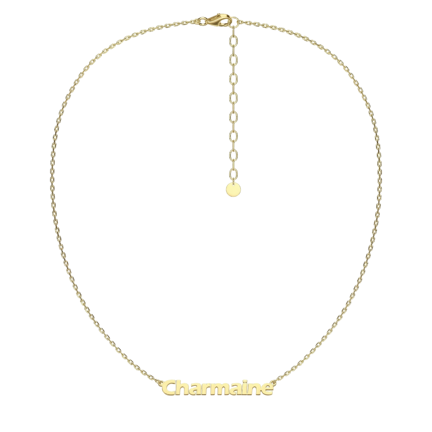 Name Necklace with Emotional Spark SN015A