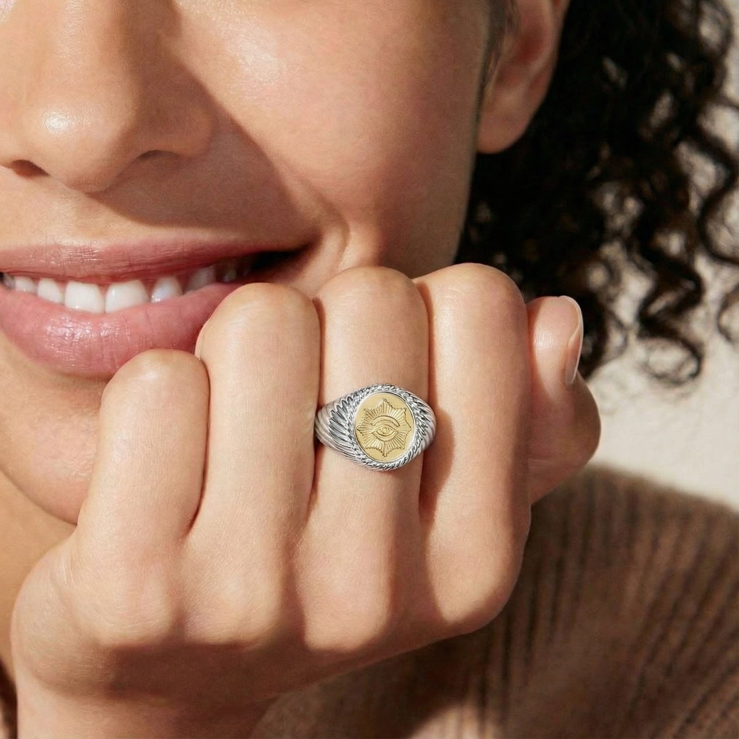 Legacy Coin Ring SR004G