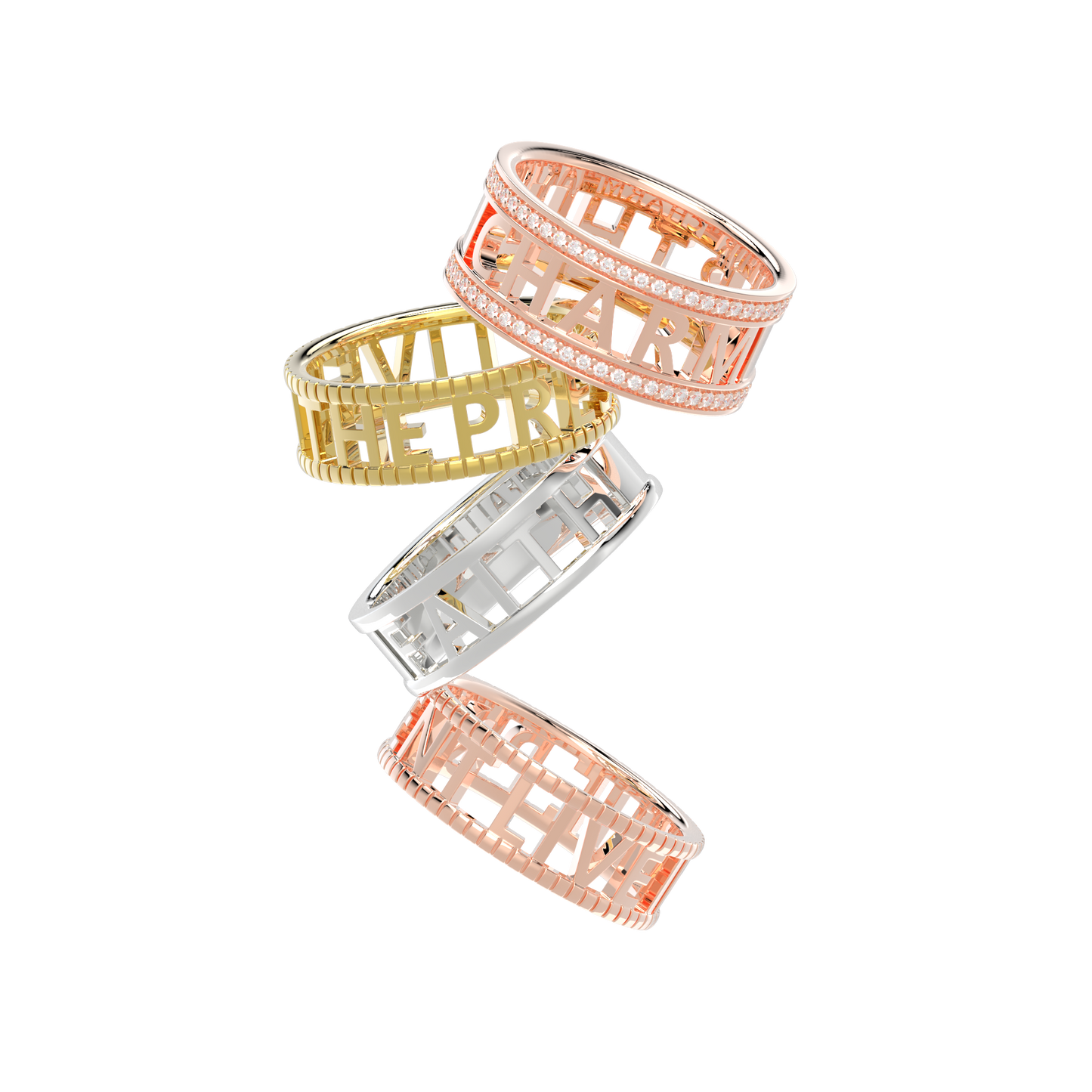 Luxe Customique Signature Ring SR001A