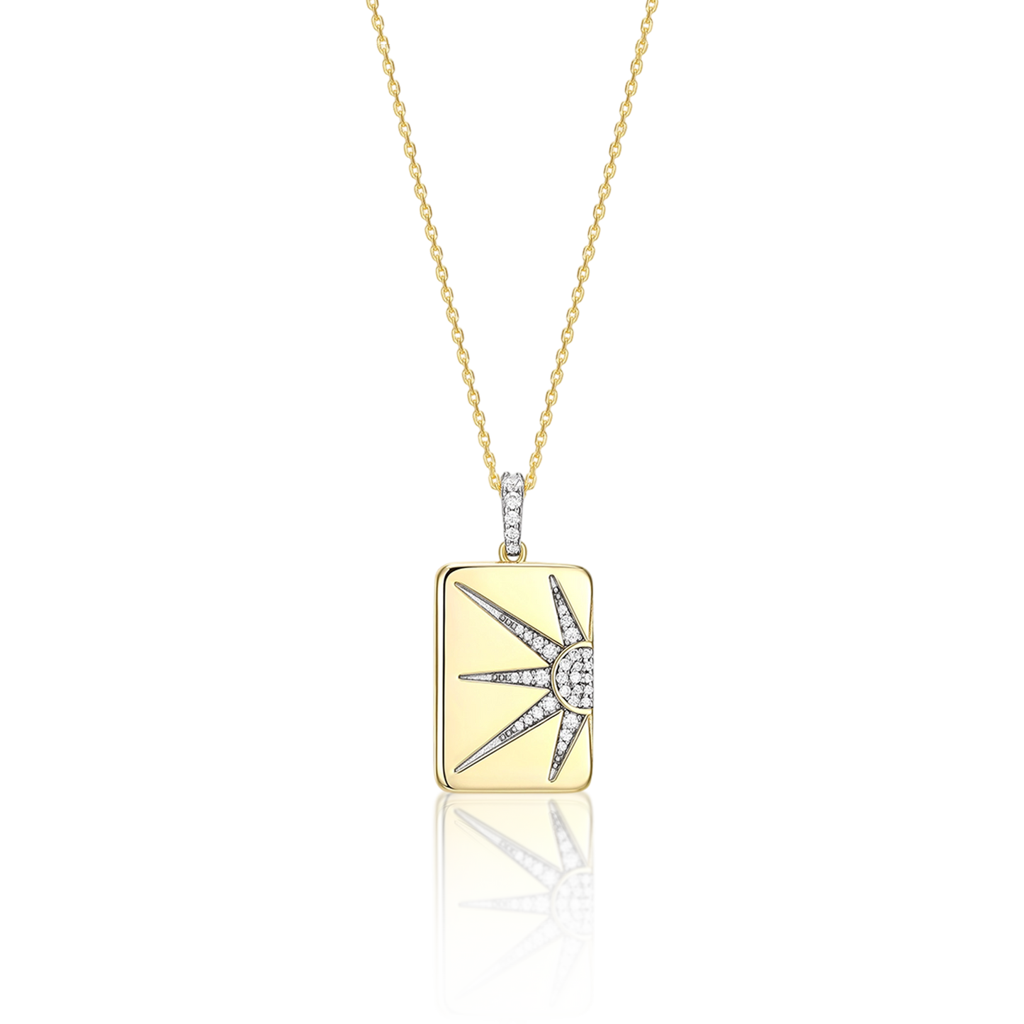 Golden Ray Locket SN035G