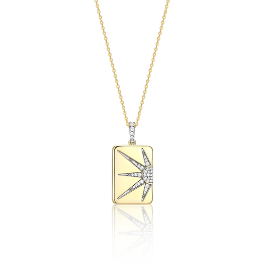 Golden Ray Locket SN035G