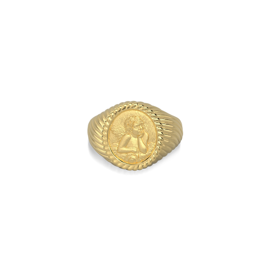 Legacy Coin Ring SR004G